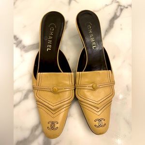 Chanel mules. Very chic. Quality details. Size 41